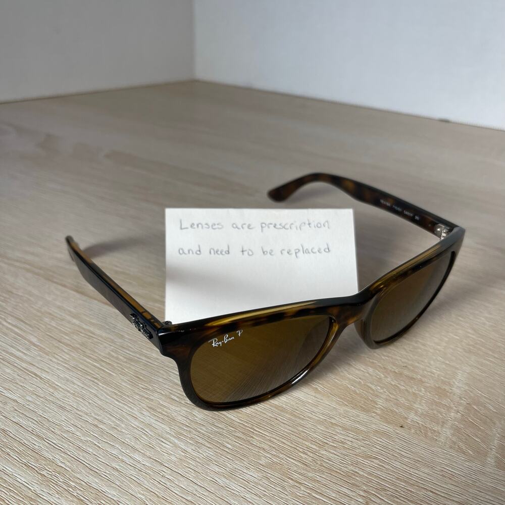 Ray-Ban RB4184 710/51 Sunglasses Tortoise Shell FRAMES ONLY 54-17 Made in Italy